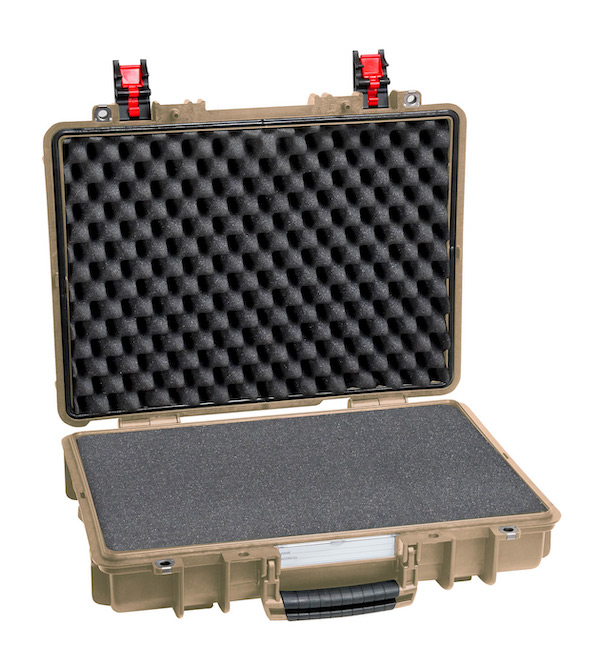 Valise Explorer Cases 4209 noire, orange, sable ou verte, avec ou sans mousse, à partir de 80 Euros HT - Livraison gratuite ! 
