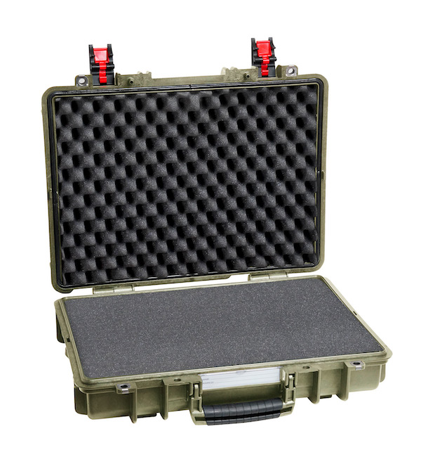 Valise Explorer Cases 4209 noire, orange, sable ou verte, avec ou sans mousse, à partir de 80 Euros HT - Livraison gratuite ! 
