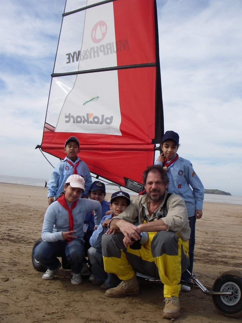 Char a voile Maroc Dakar